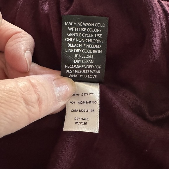 Torrid Womens Size 3X Maroon Super Soft Knit Duster Open Front Cardigan Sweater - Picture 10 of 10